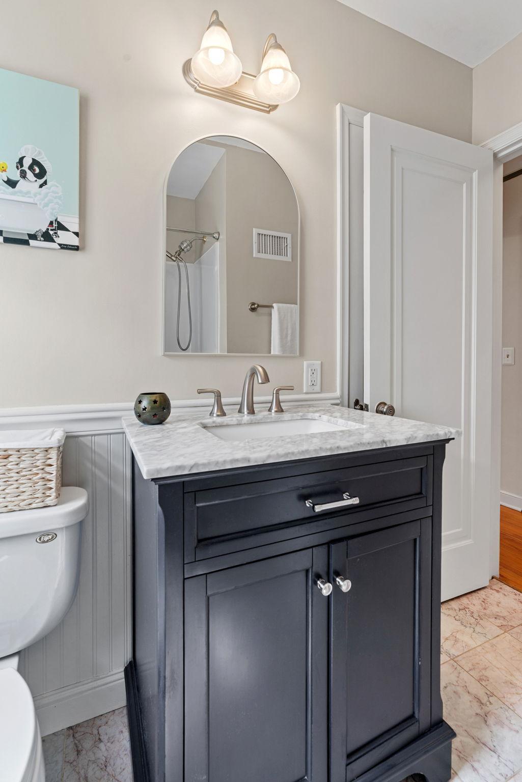 Tastefully done bathroom