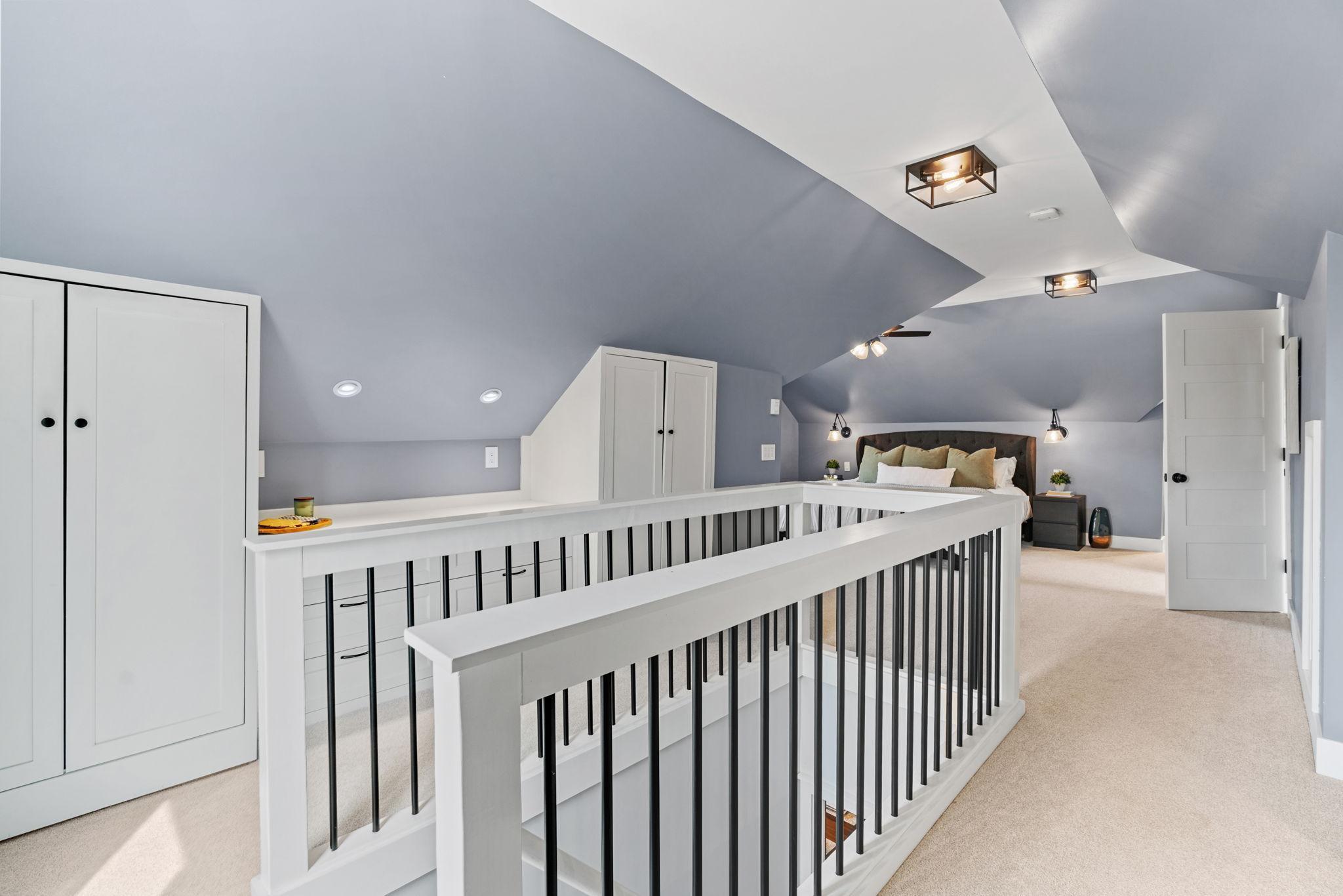 Crown jewel of the home is upstairs