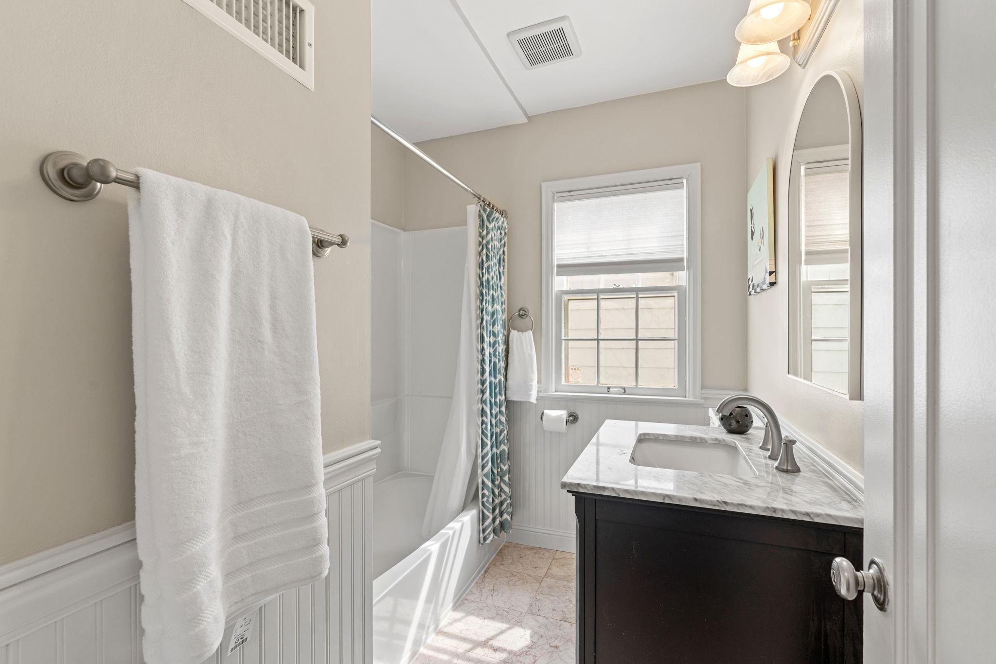 Updated main floor bath