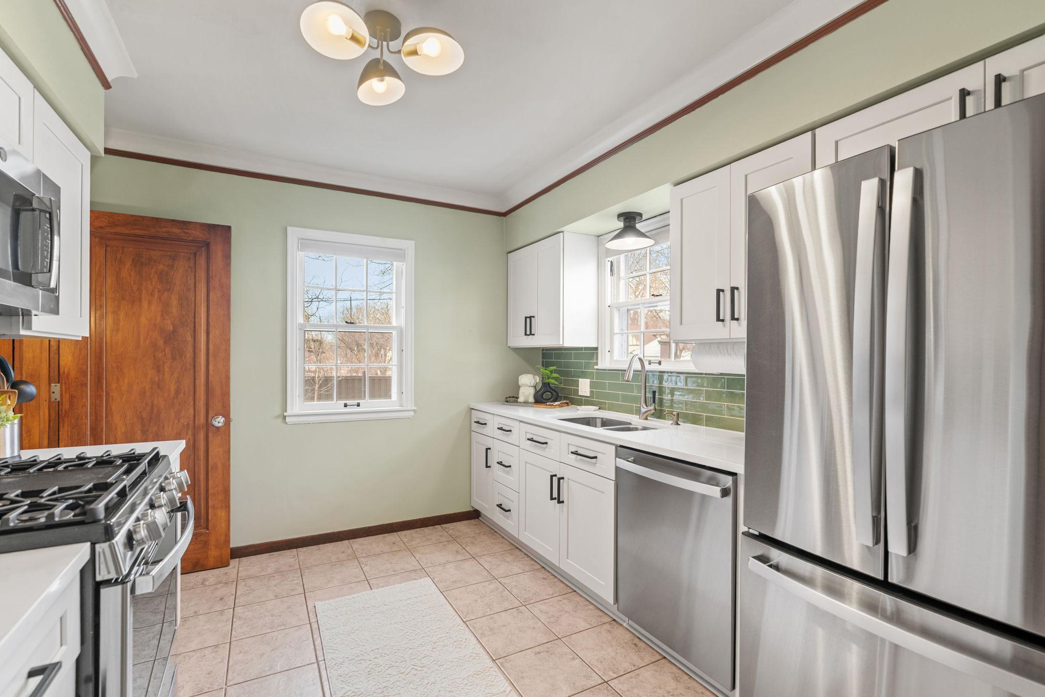 Stainless steel appliances