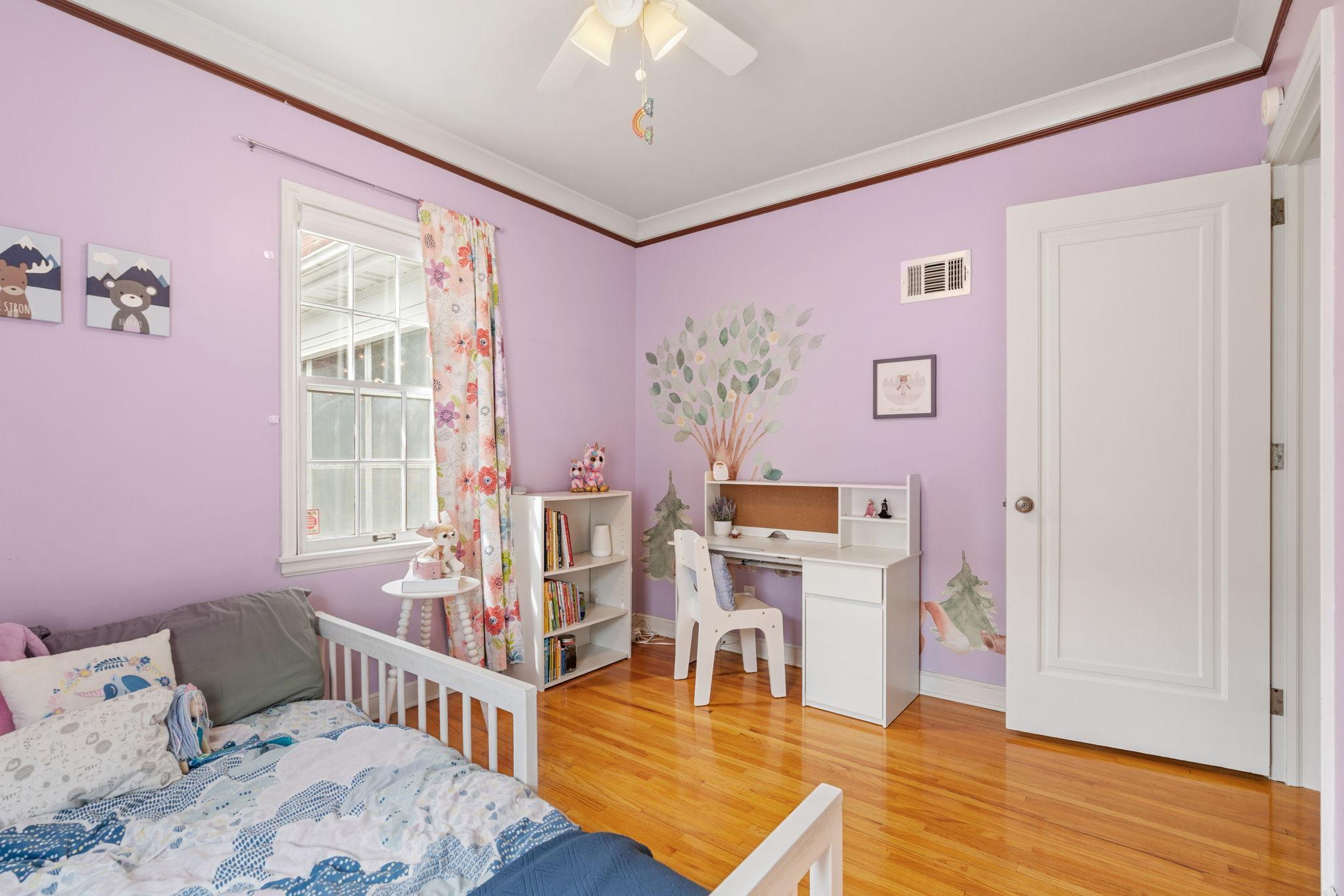 More hardwood floors in bedrooms