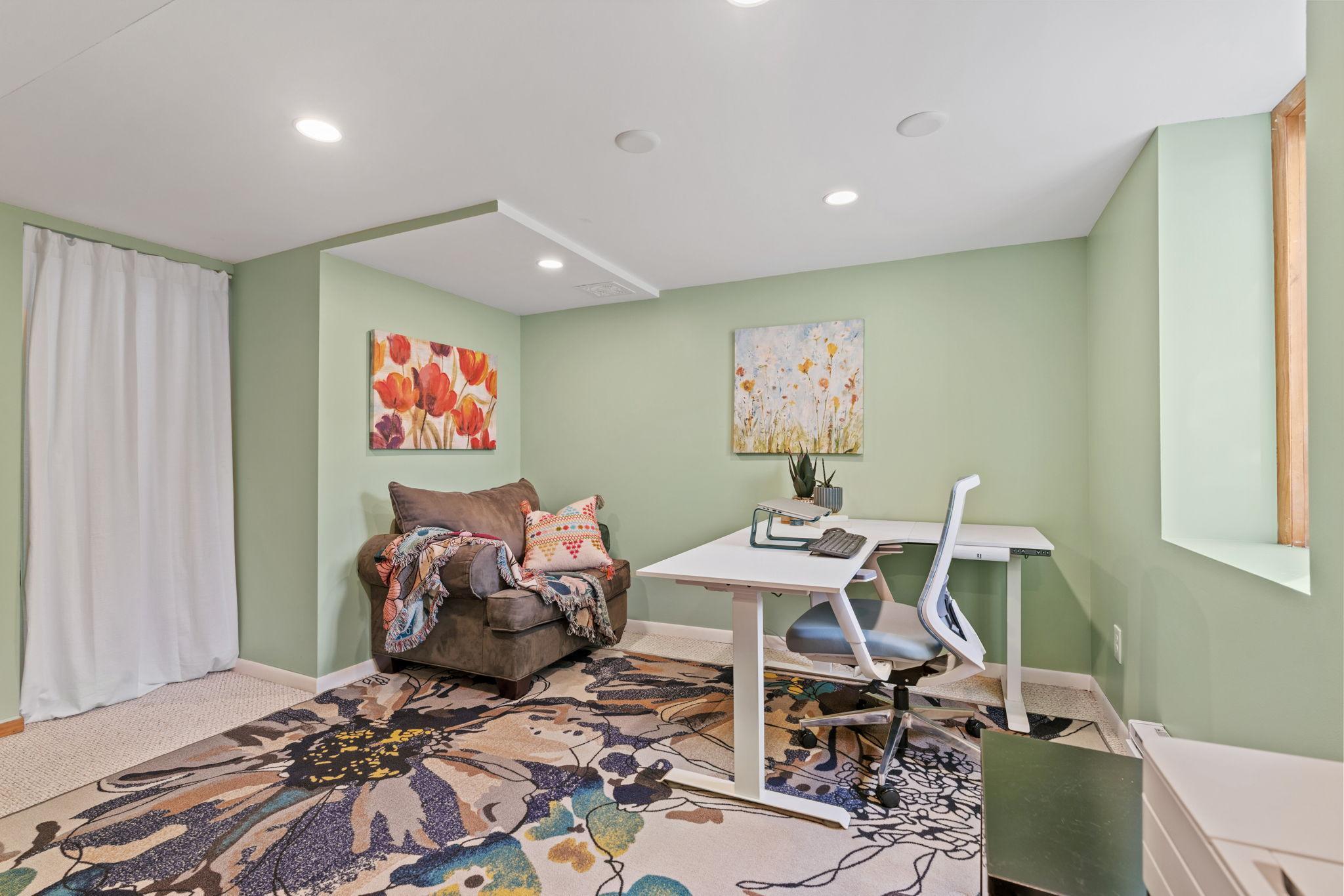 Perfect area for an in home office space