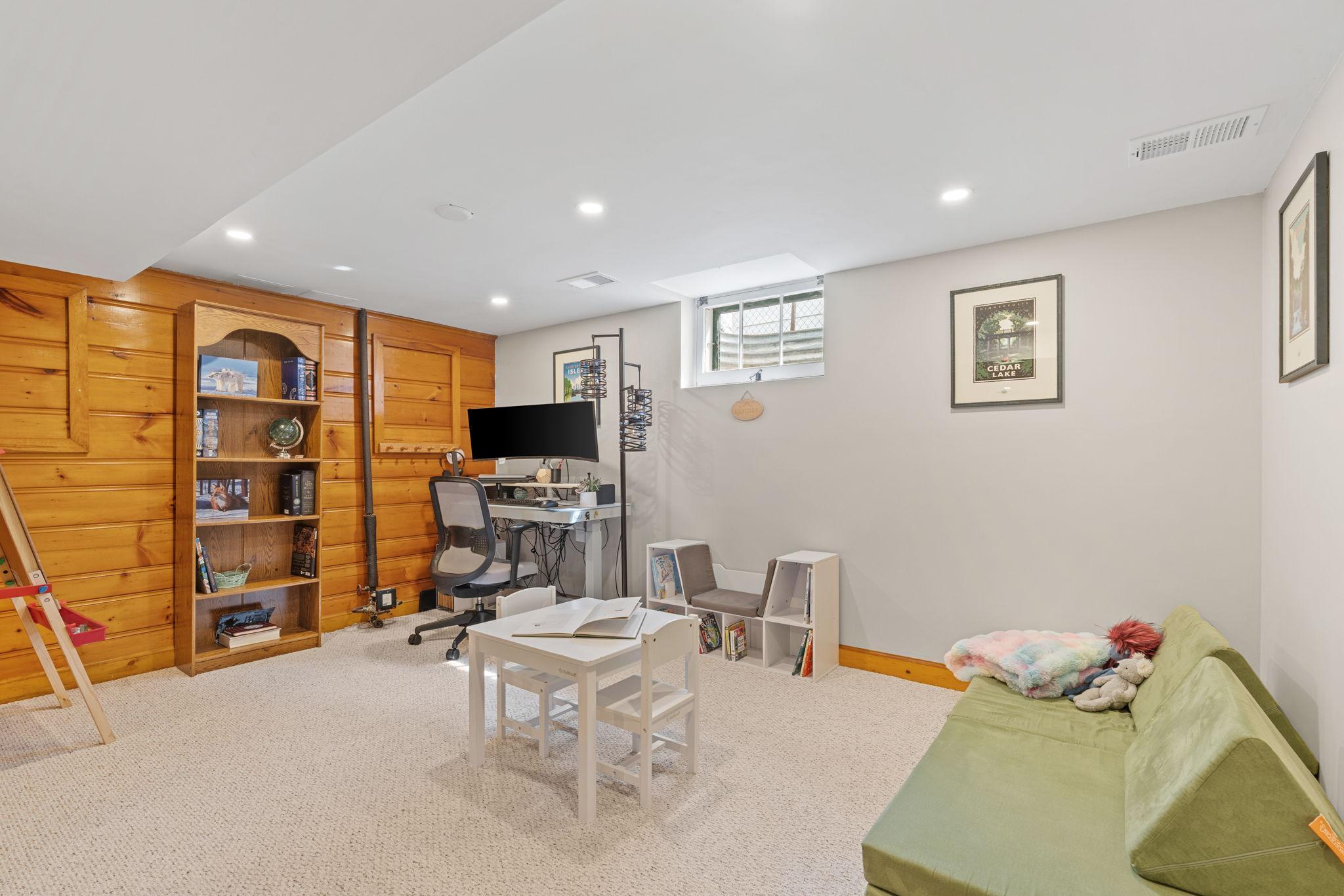 Amusement room is a great flex space