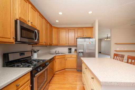 New stainless appliances