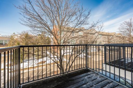 Take in the beautiful MN weather on your deck