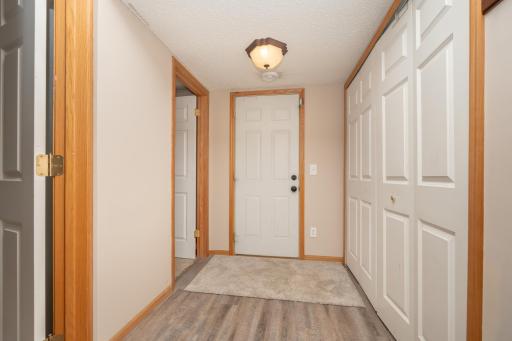 Entry way from garage