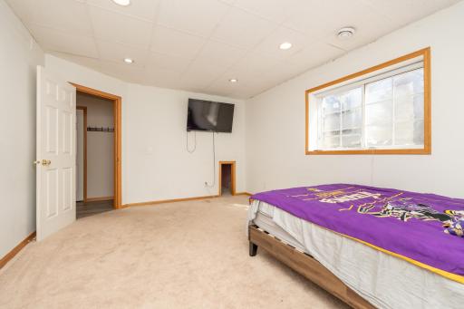 4th bedroom (lower level)