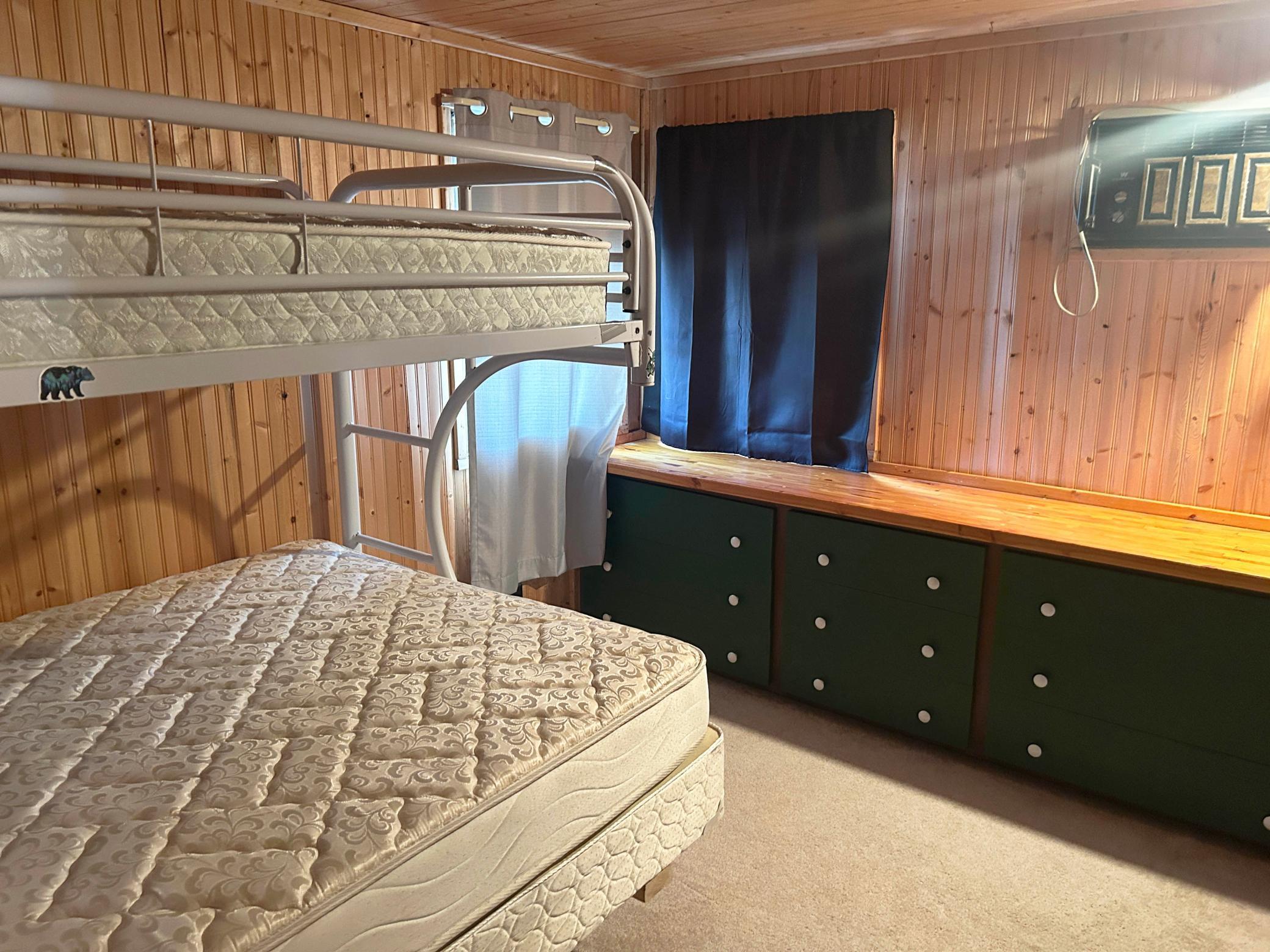 A shot of the second bedroom.