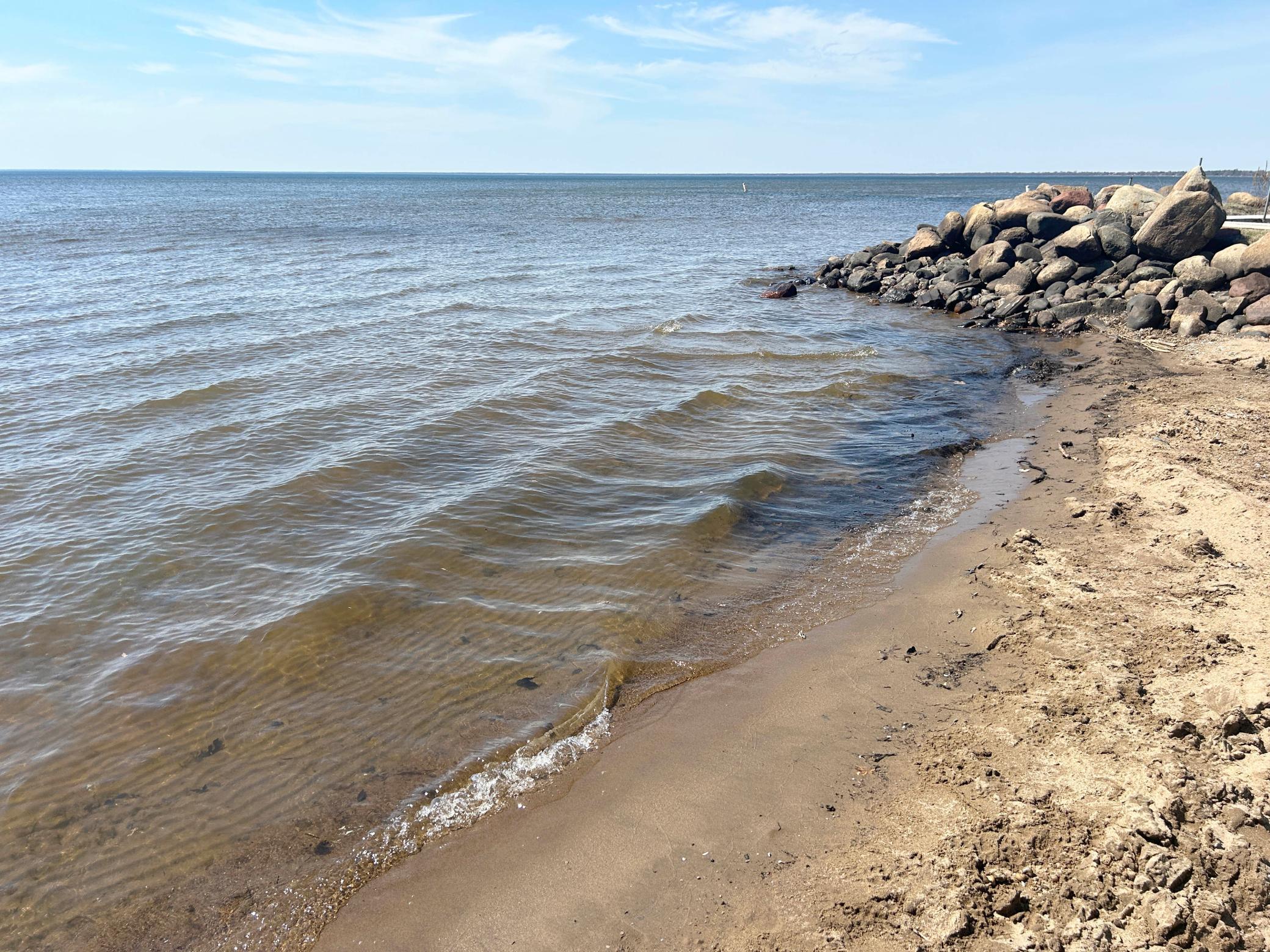 One more shot of the beach and shoreline.