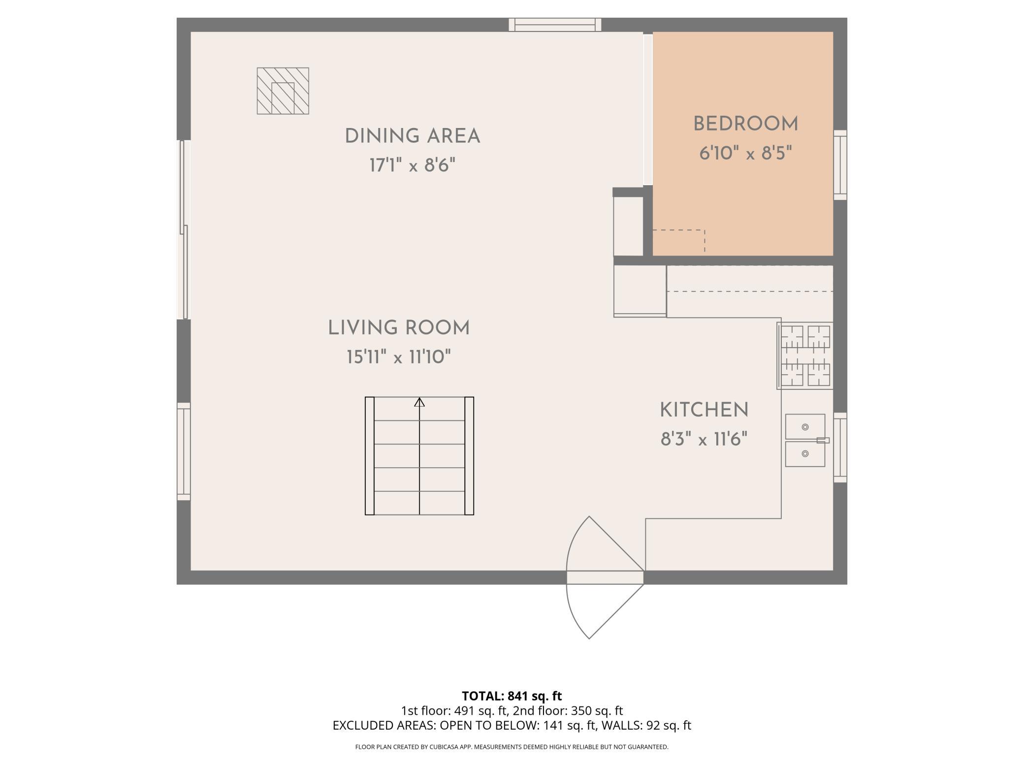 Main level Floor Plan