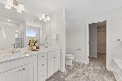 Owner's Suite Bathroom (Example of a previous home)