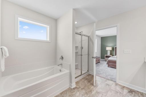 Owner's Suite Bathroom (Example of a previous home)