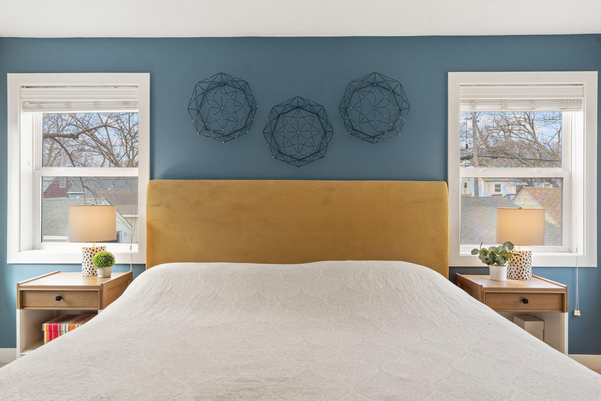 Plenty of room for a King Size bed