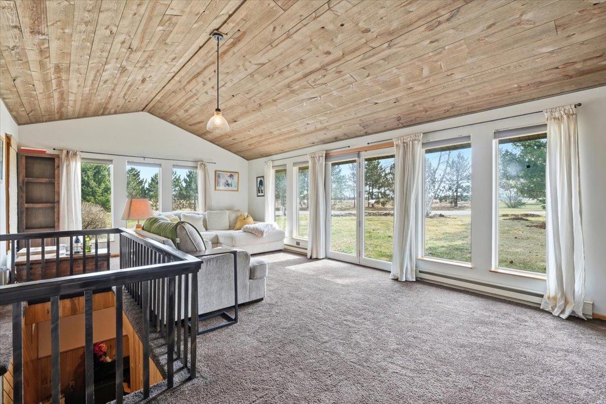 Walls of windows invite tons of natural light inside!