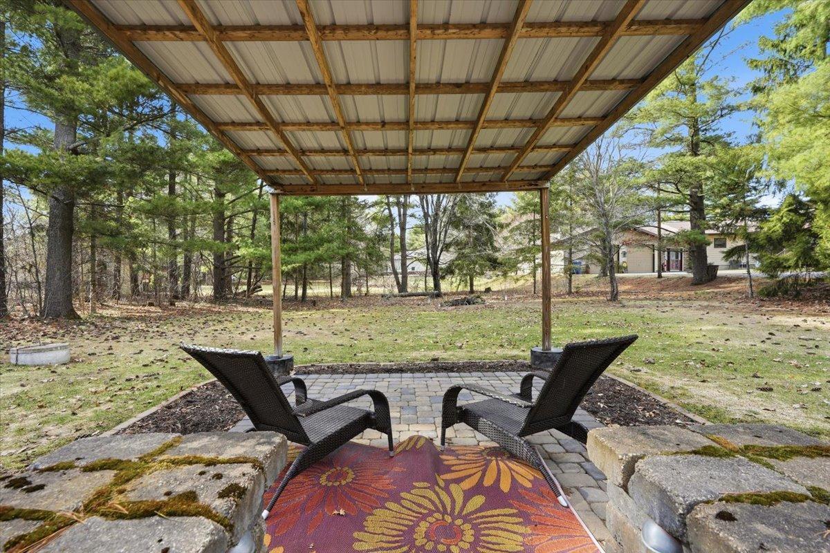 Enjoy nature views from your patio!