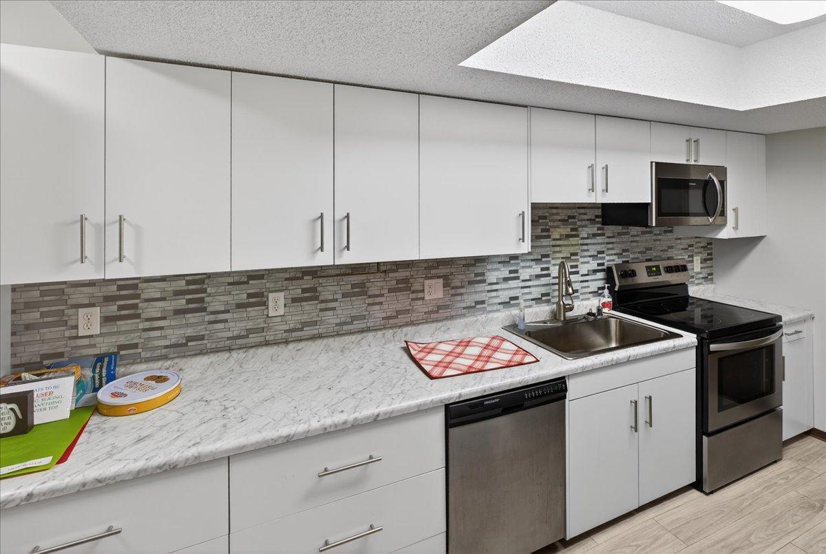 Kitchen adjacent to Community Room