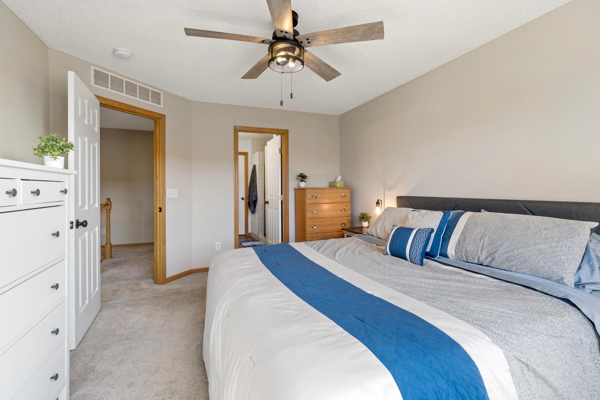 Owner's Suite view to private bath