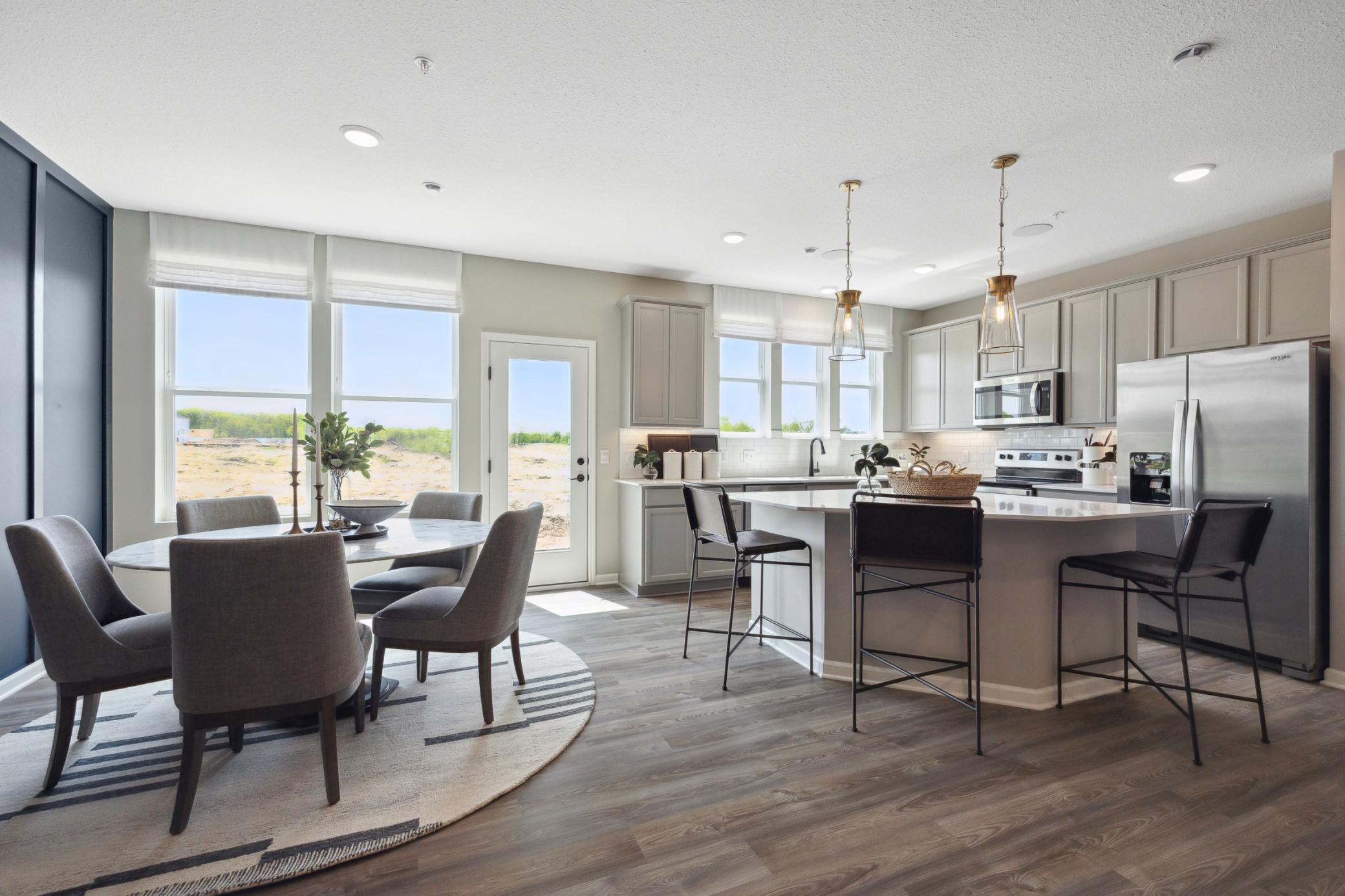 Pictures are of a model home