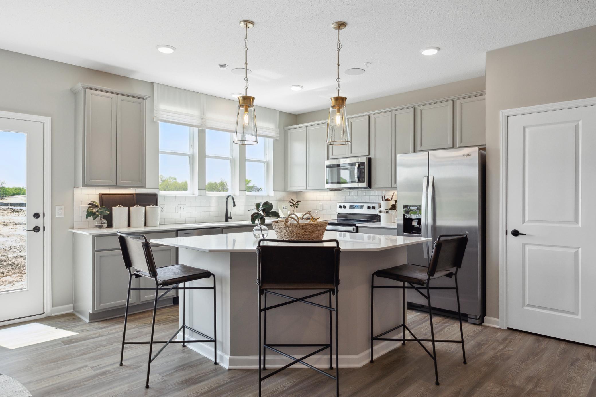 Pictures are of a model home