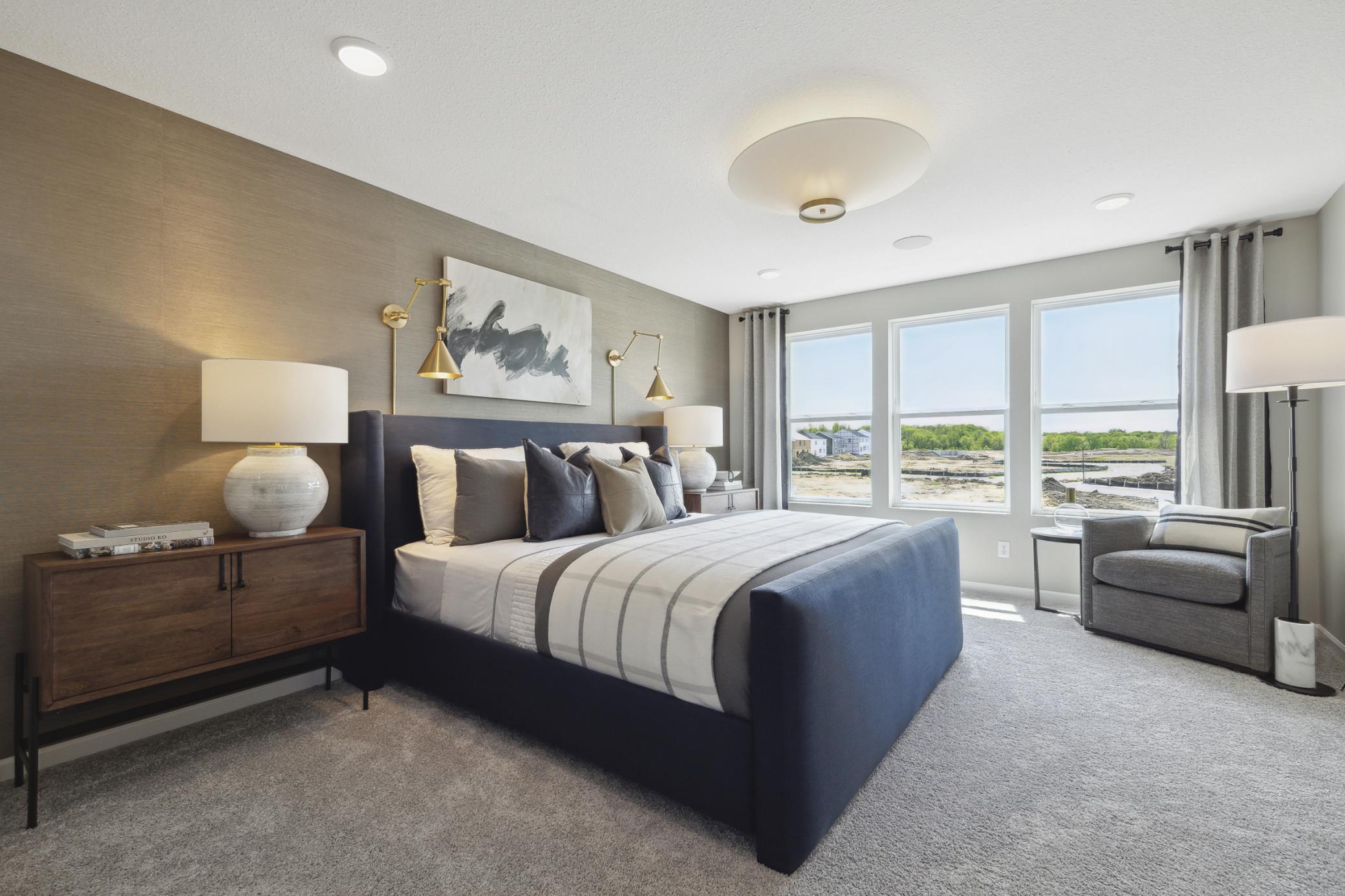 Pictures are of a model home