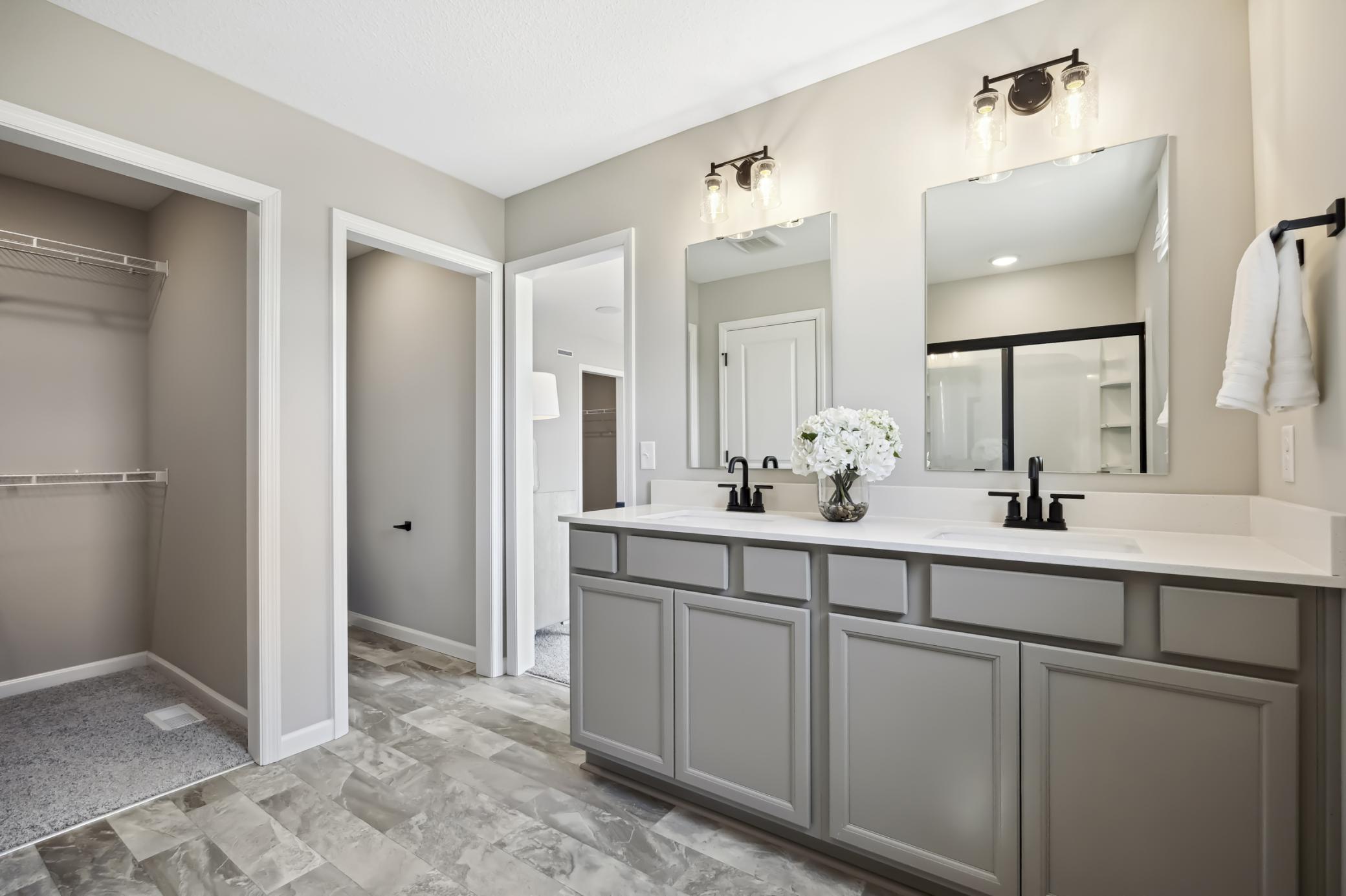 Pictures are of a model home