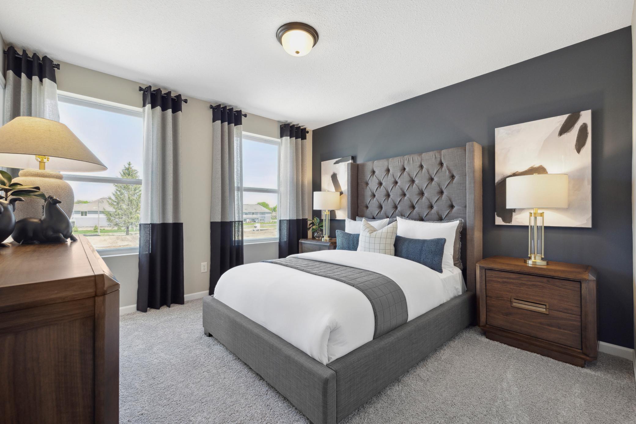 Pictures are of a model home