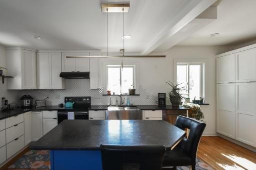 Lots of storage, natural light and countertop space! Imagine the memories you can create in the heart of the home--the kitchen!