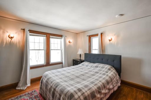 Bedrooms on 2nd level, newer windows, charming sconces.