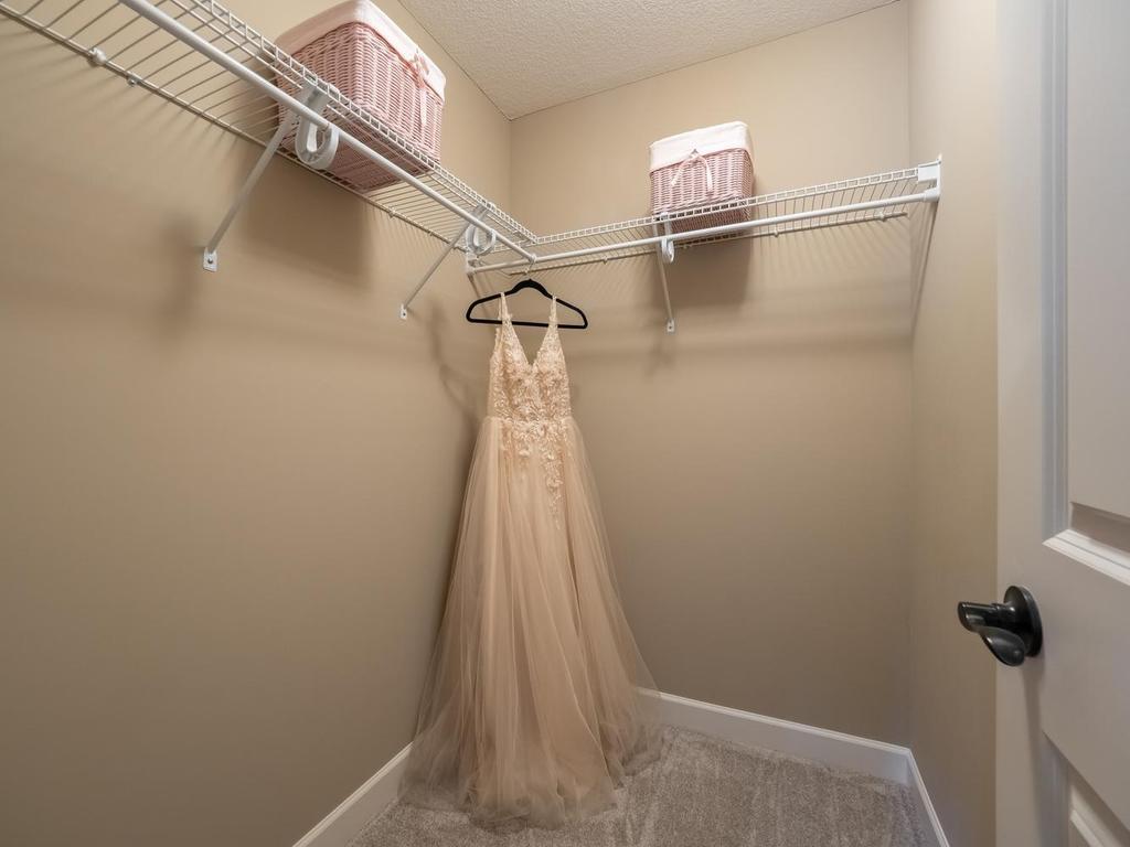 Walk in Closets all Bedrooms
