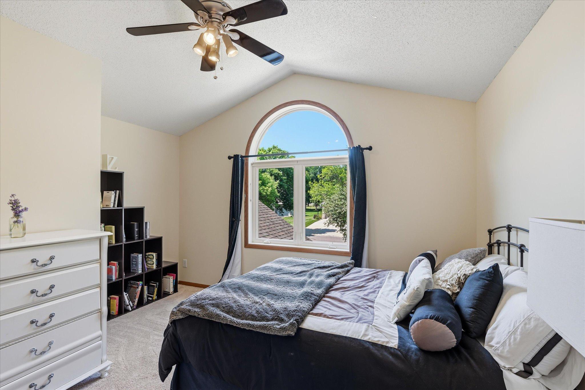 Comfortable bedrooms with generous natural light