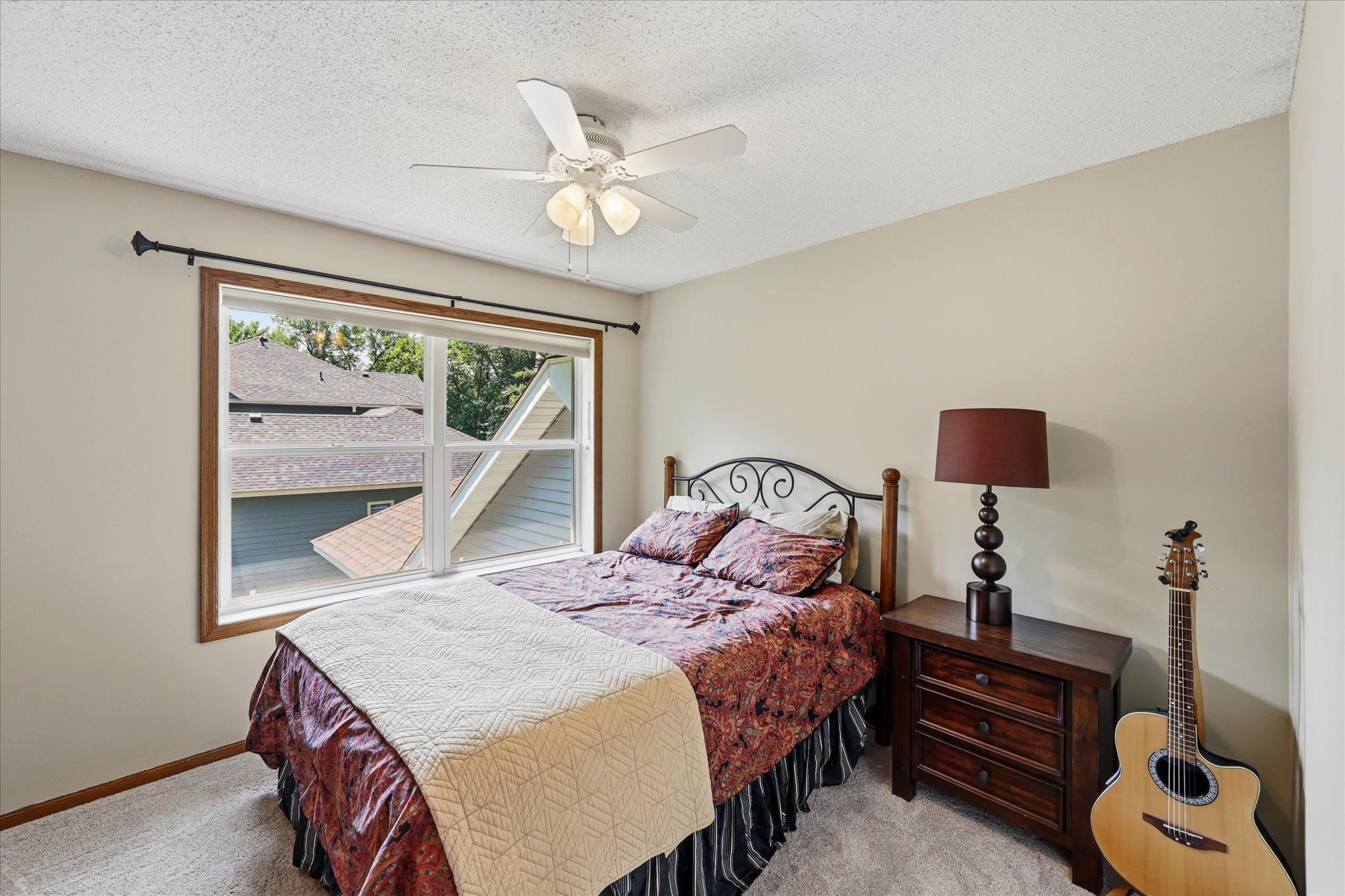 Four bedrooms on one level provide excellent flexibility
