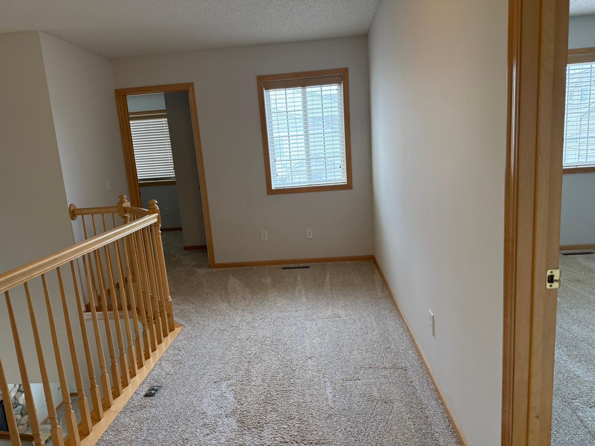 Upper level light filled loft