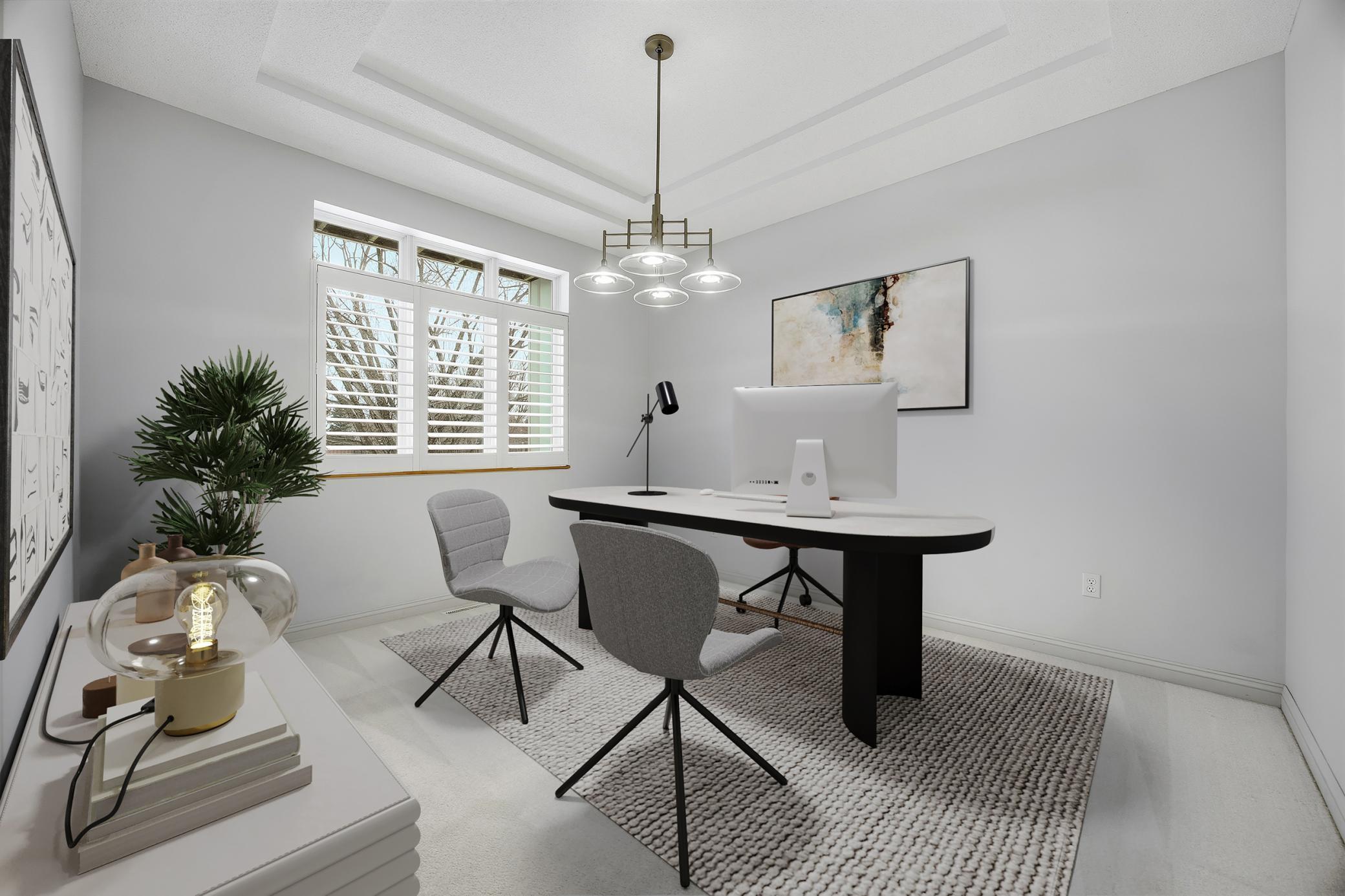 Office - Virtually Staged