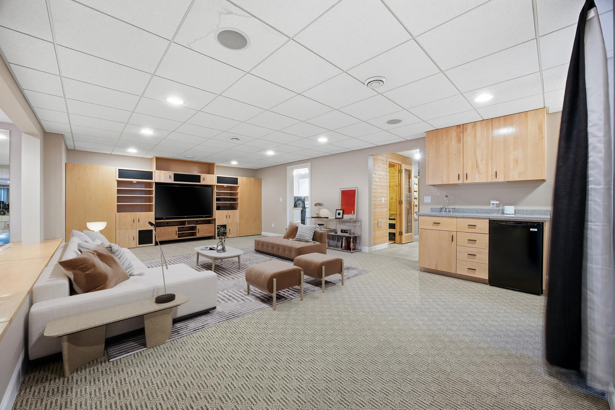 Family Room - Virtually Staged