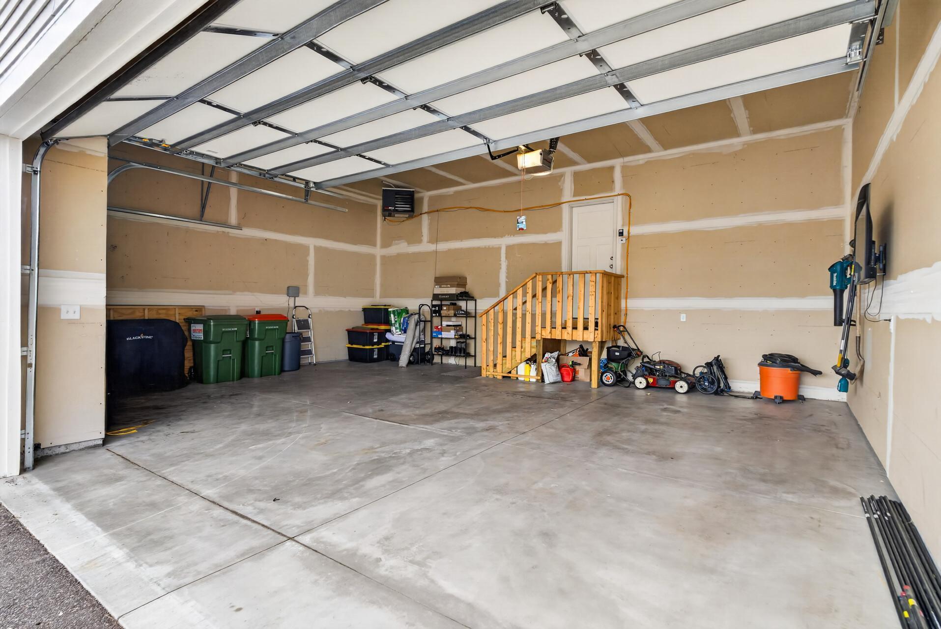 Heated and Insulated Garage