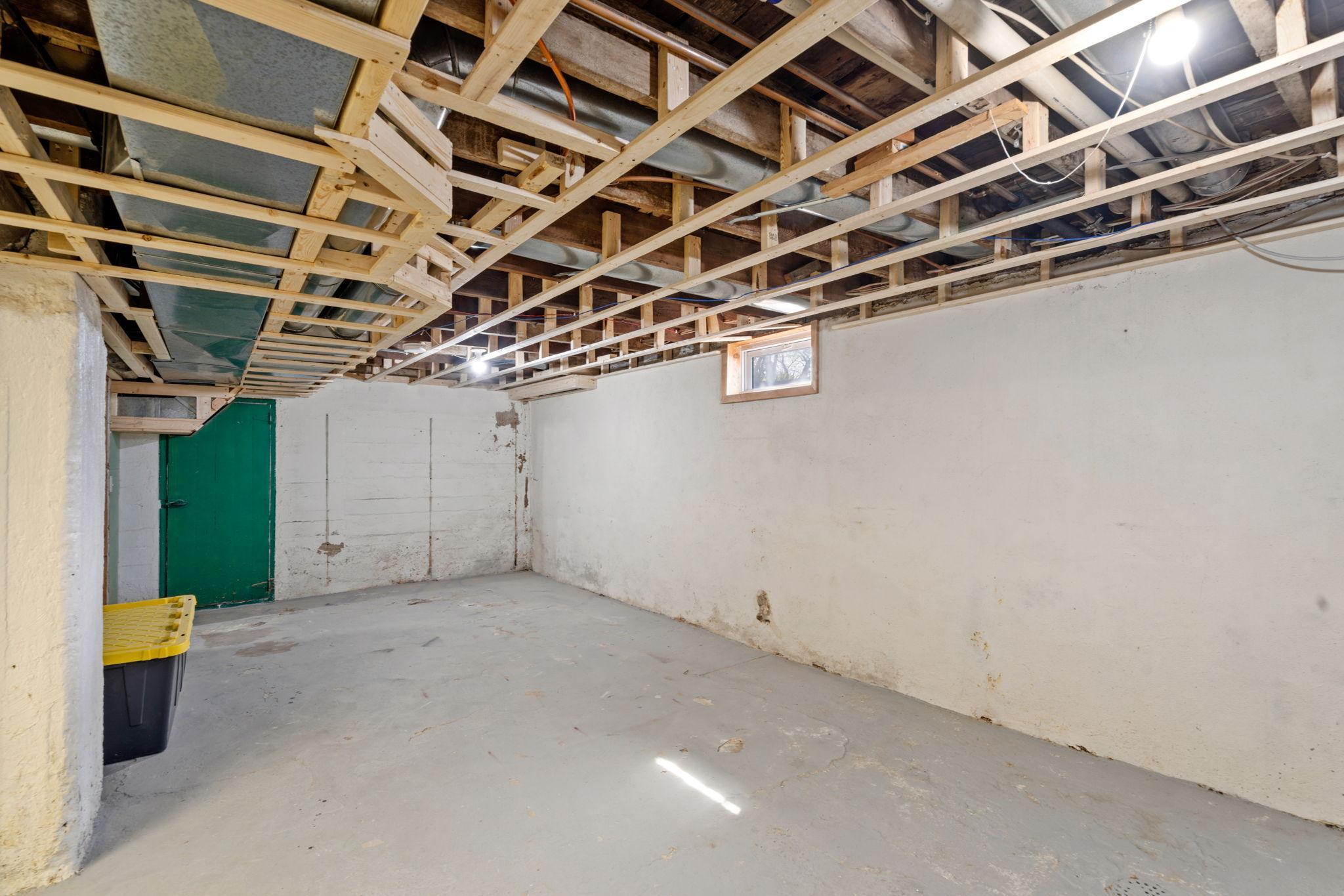 Lower level is ready for your creativity!