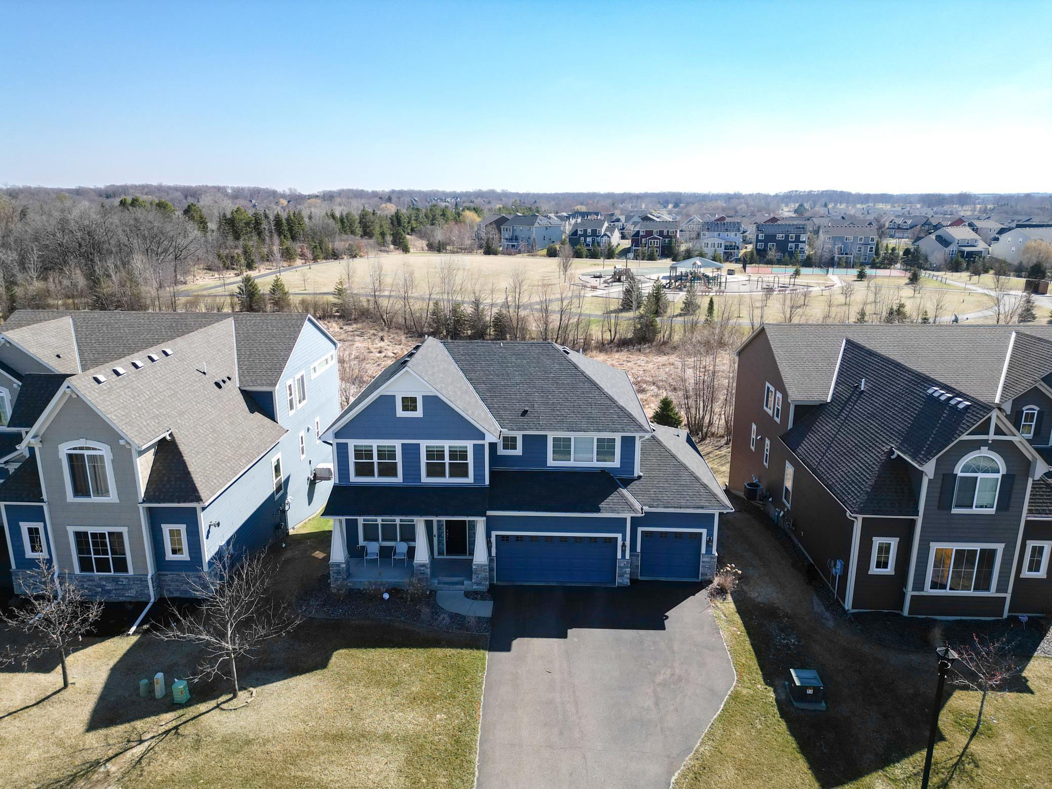 Enjoy a connected neighborhood setting with nearby green space and community amenities