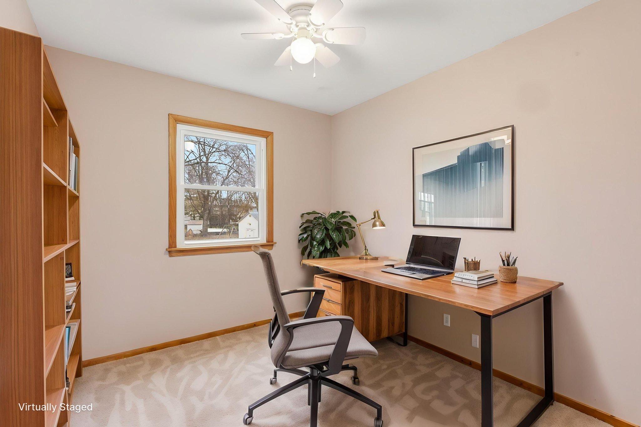 Bedroom 2 virtually staged