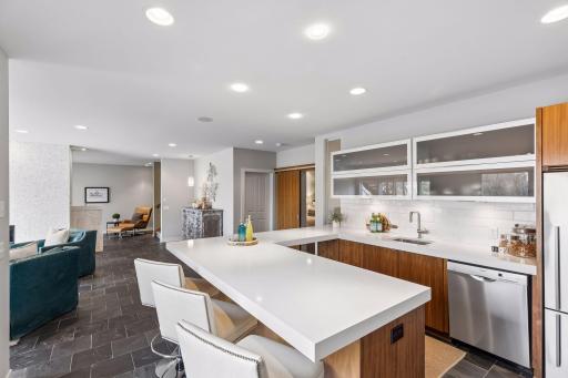 You will LOVE this bar! It truly feels like you are at your own private resort in this space.