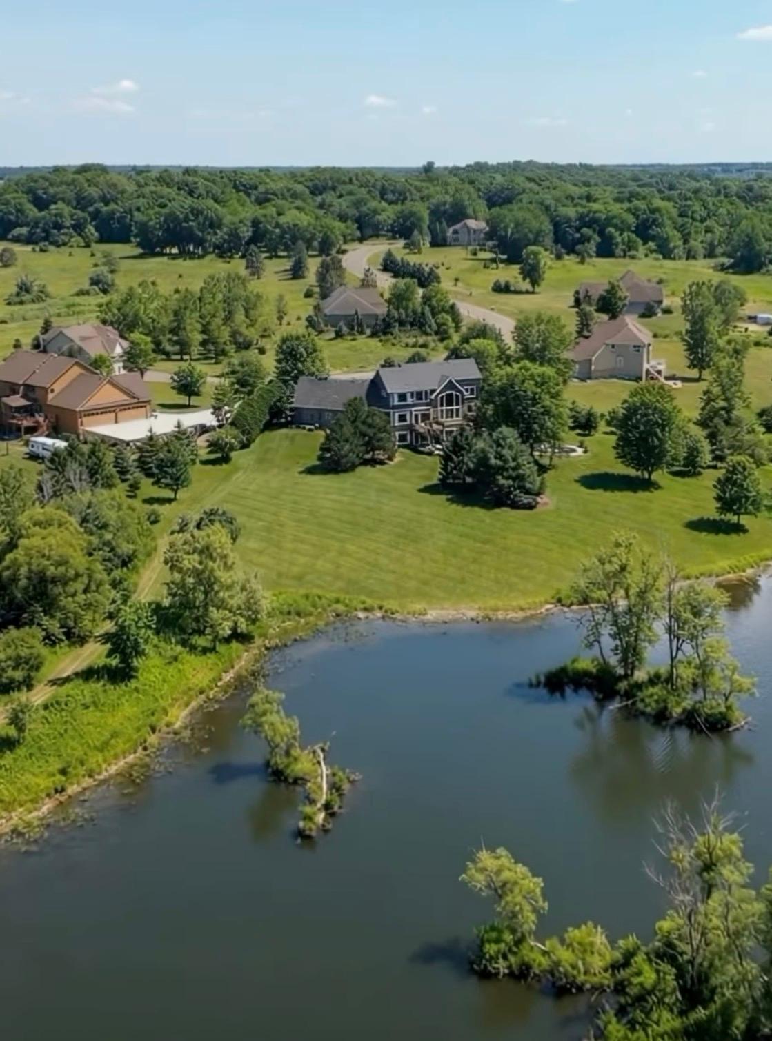 Breath-taking panoramic views of rolling landscapes, shimmering water, and pristine Minnesota countryside are highlighted throughout this entire community, creating tremendous privacy.