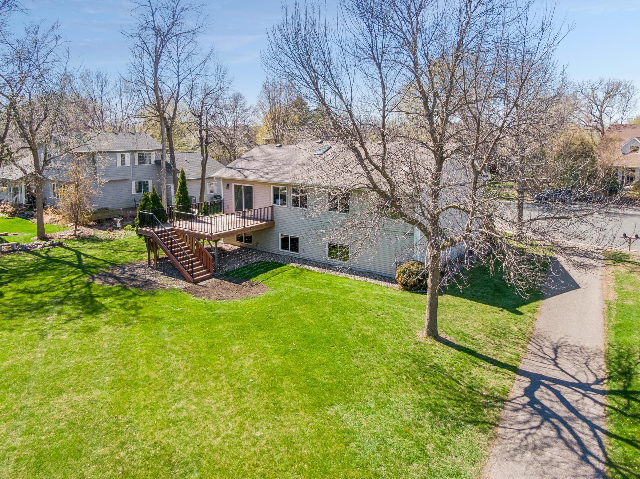 Ideal paved path which connects to more walking and biking paths to enjoy Waconia.