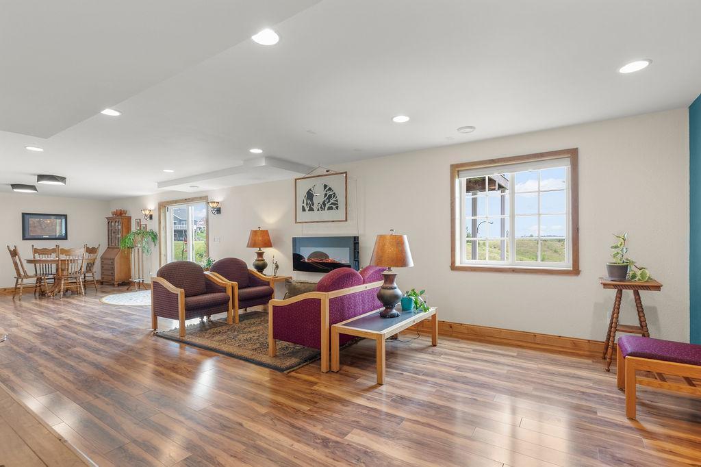 Basement family room