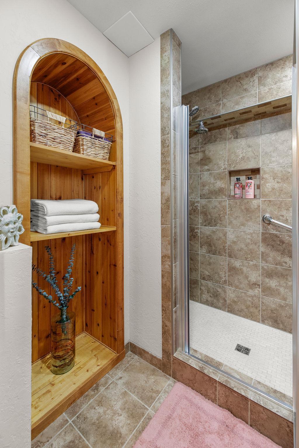 Basement bathroom