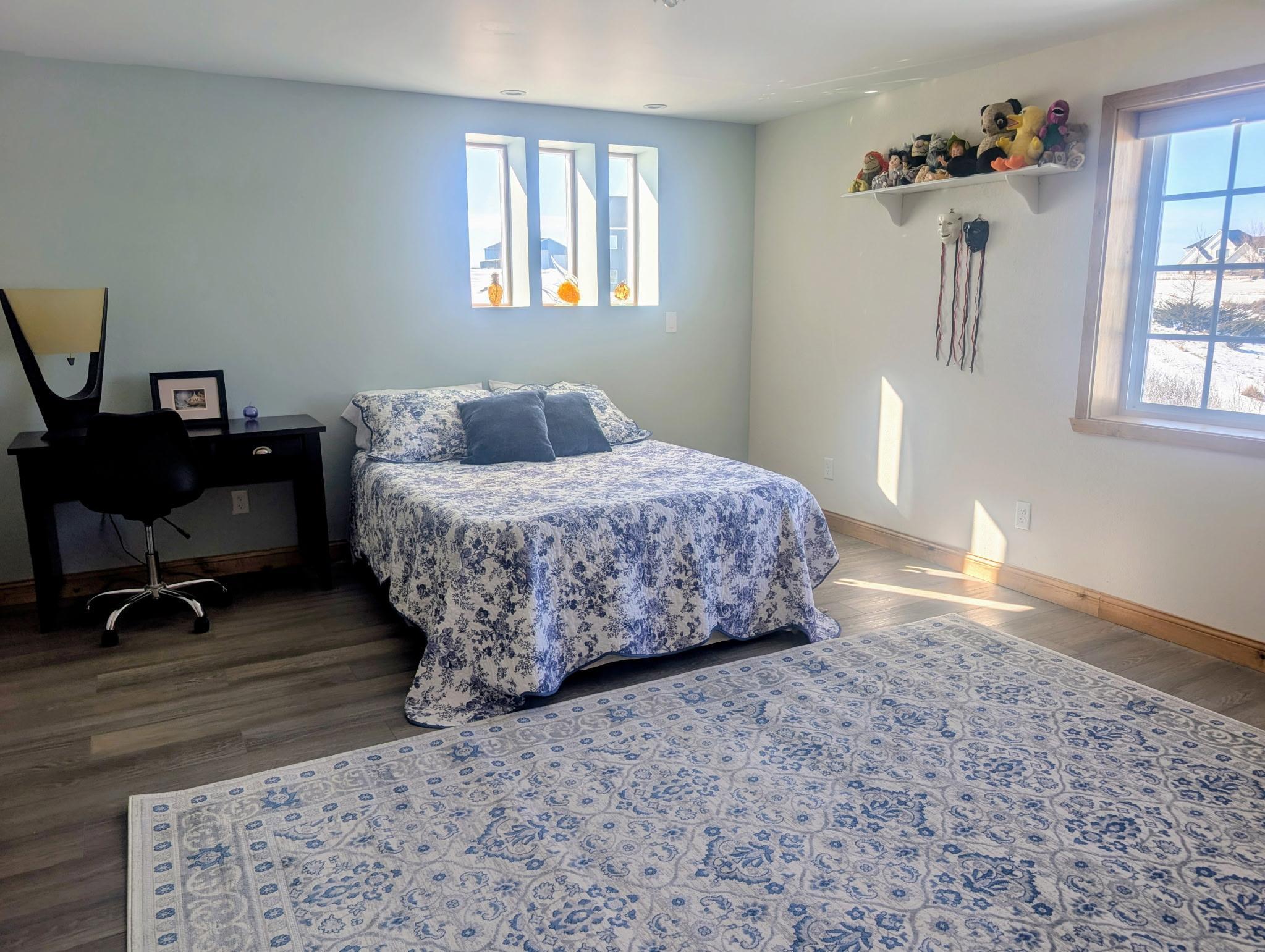 Basement bedroom