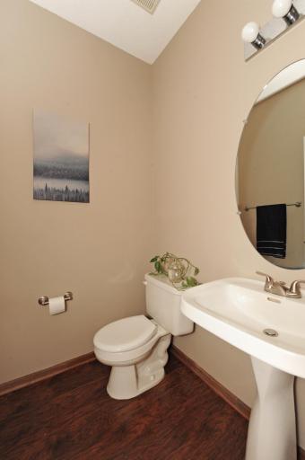 Main floor bathroom