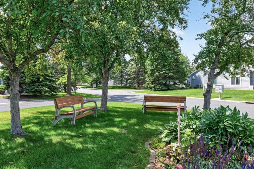 The community gathering place. Bring your coffee or a glass of wine!
