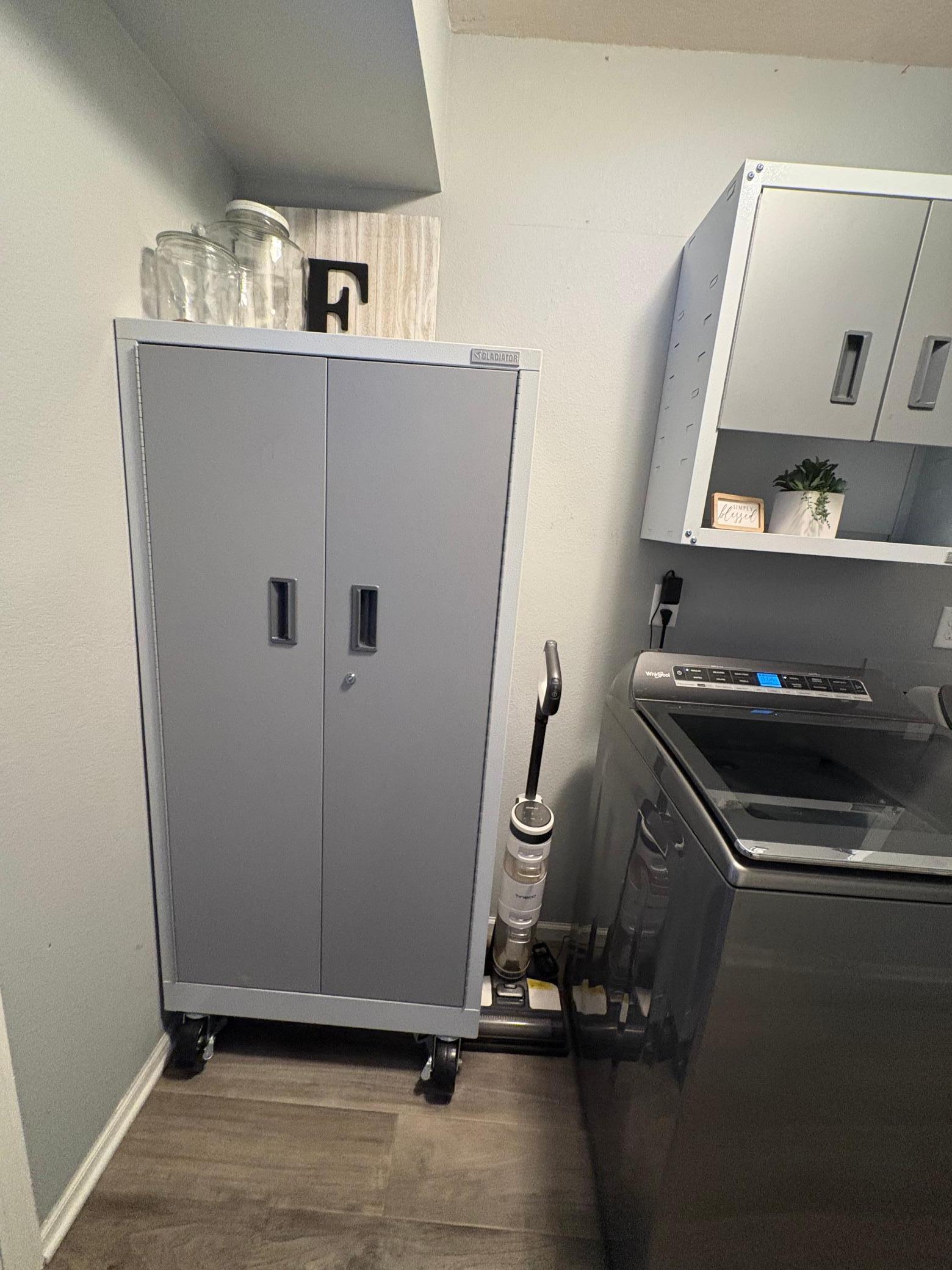 Gladiator Laundry Room cabinet