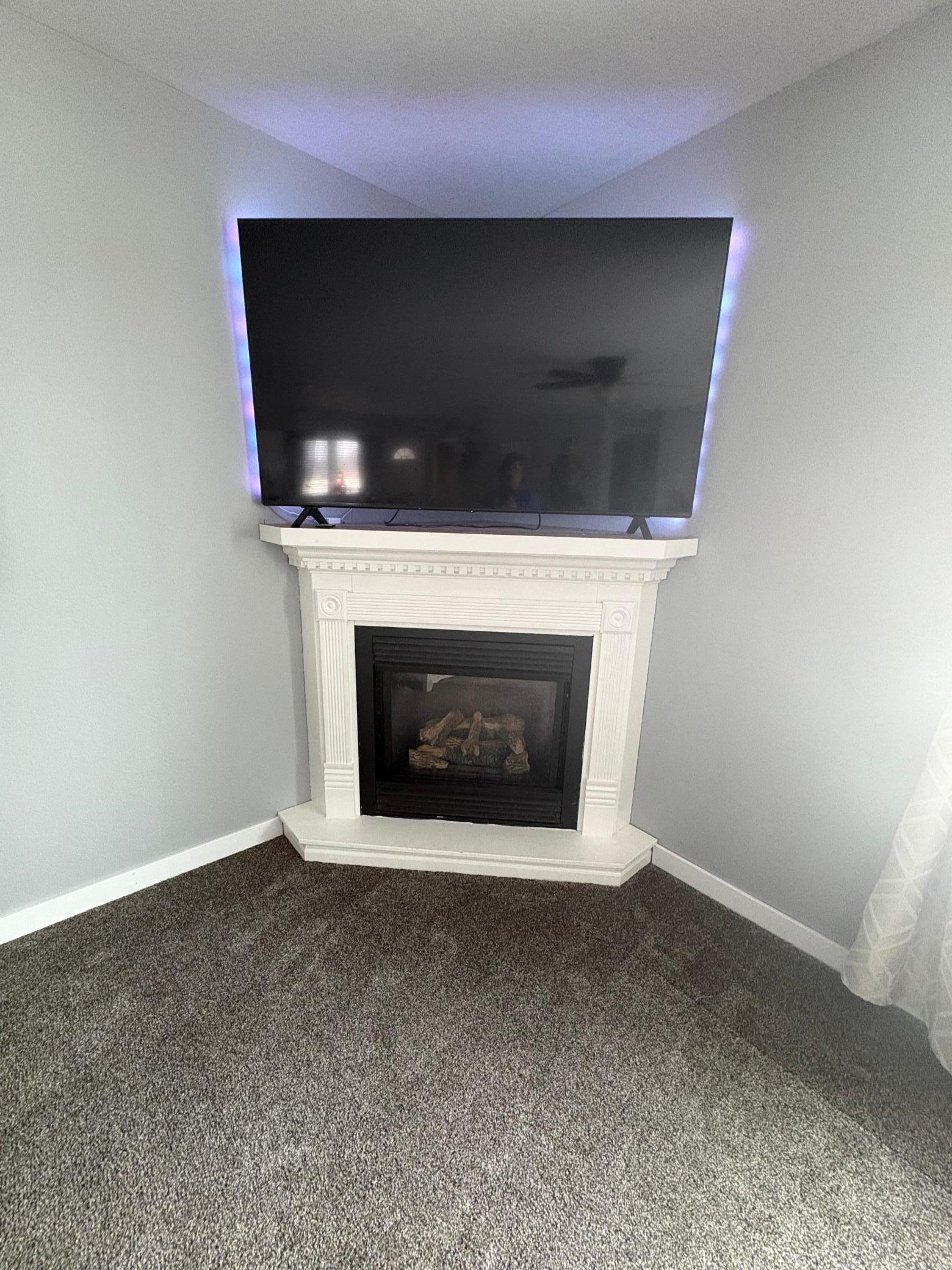 Living Room Gas Fireplace