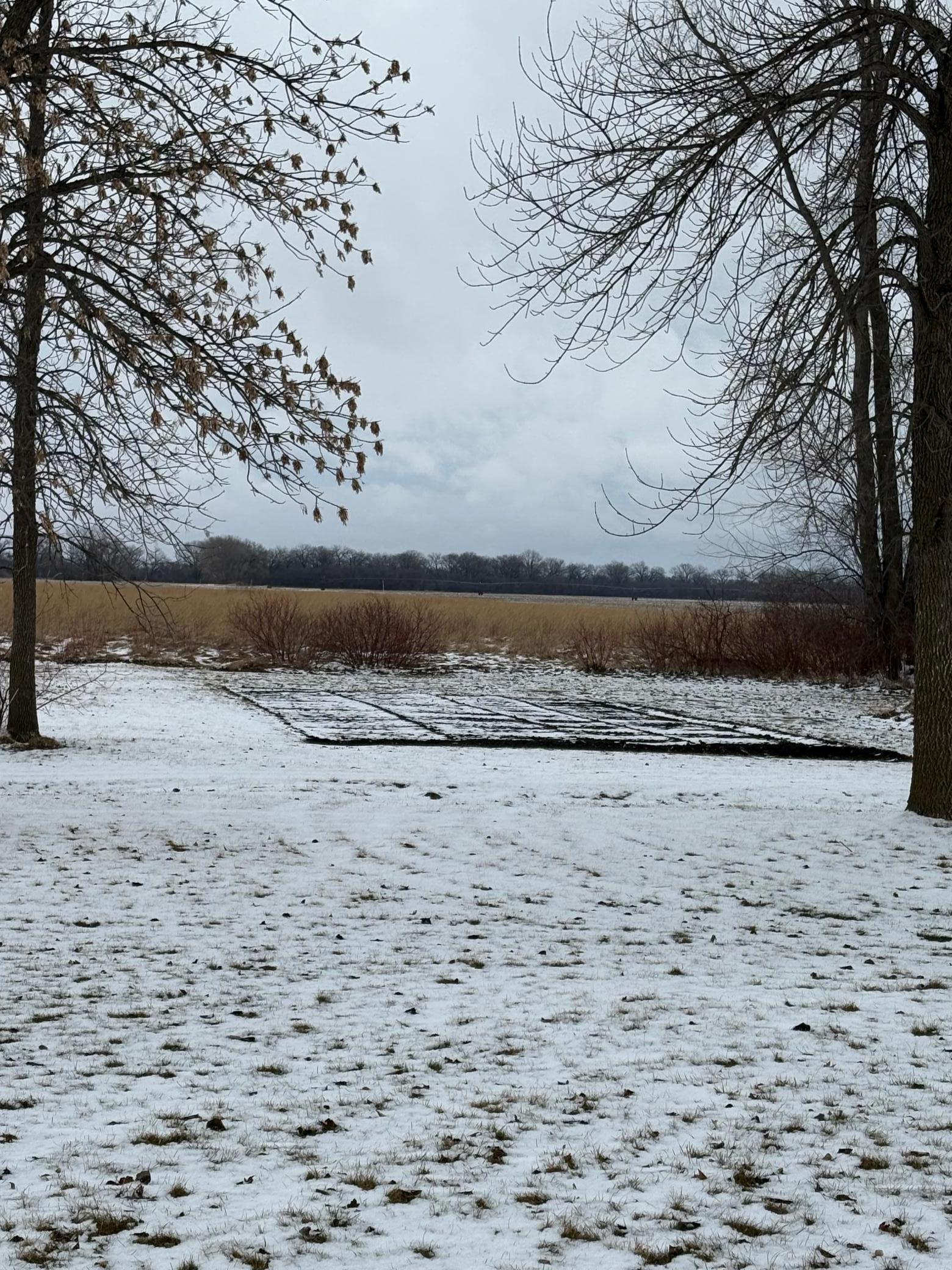 Garden ready for spring planting