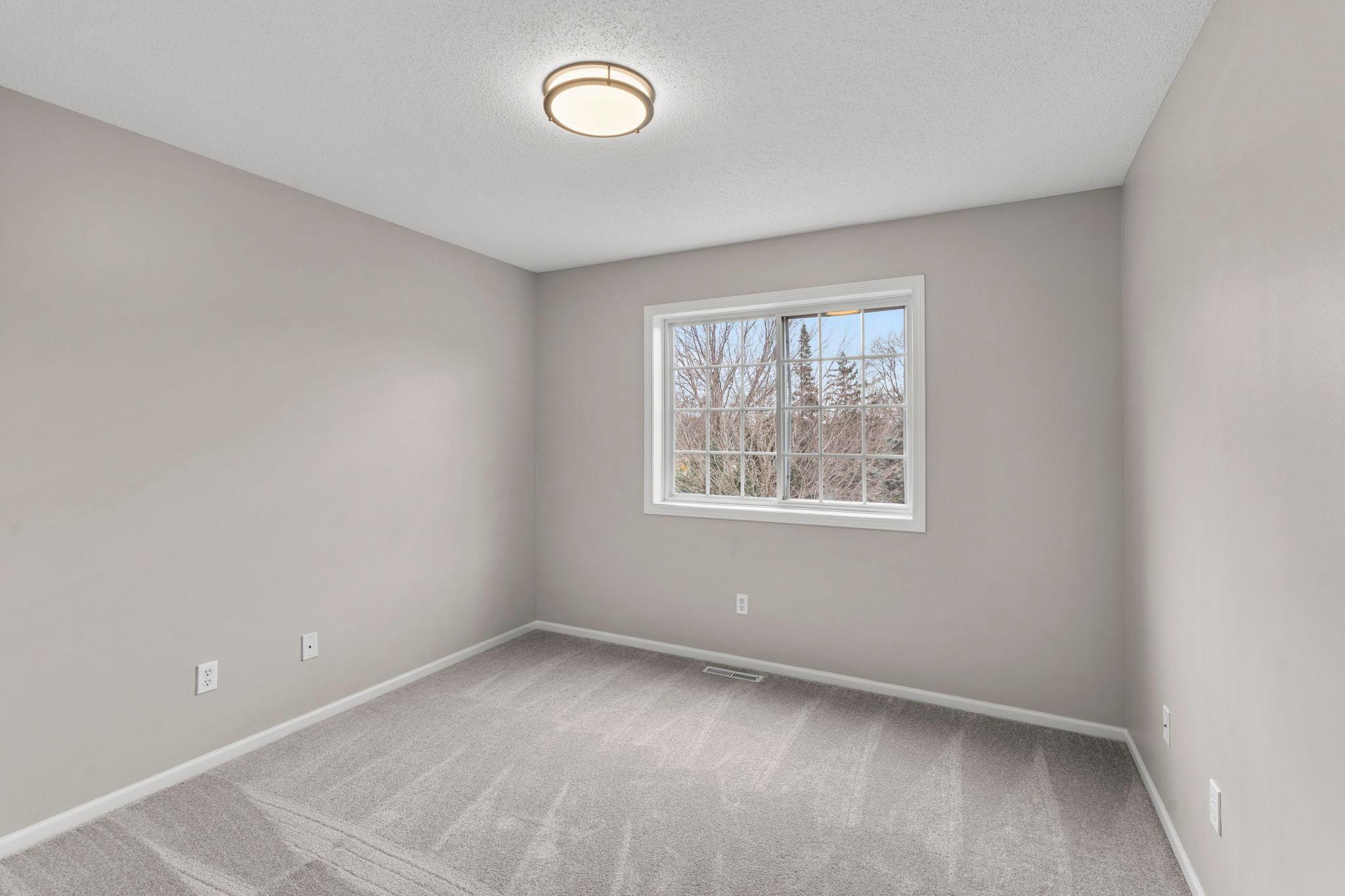 3 spacious bedrooms on the upper level.